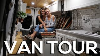 VAN LIFE TOUR  Eamon and Bec  Toronto Entrepreneurs Living in DIY Sprinter Van [upl. by Yrrehs]