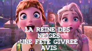 LA REINE DES NEIGES UNE FETE GIVREE AVISLes Successeurs de Disney [upl. by Denby137]