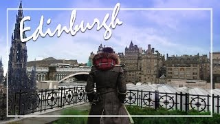 Edinburgh Travel Vlog  REAL Ghosts Edinburgh Castle Scotch Jaime Oliver  MrJovitaGeorge [upl. by Aeriel]