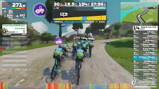 Zwift Tour of Watopia 2024 Stage 2 B 2470 [upl. by Howard]