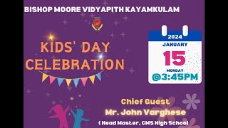 Bishop Moore Vidyapith kayamkulam  Kids Day Celebration 15012024 [upl. by Howlyn]