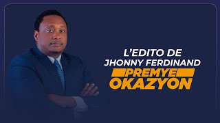 EDITORYAL JOHNNY FERDINAND 13 JEN 2024  Enstalasyon nouvo gouvÃ¨nman tÃ¨t peyi a [upl. by Reece]