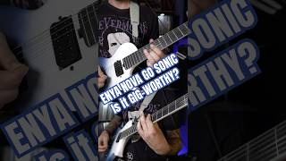 The Enya Nova Go Sonic Carbon Fiber Electric Guitar carbonfiberguitar guitar guitarsolo [upl. by Grata]