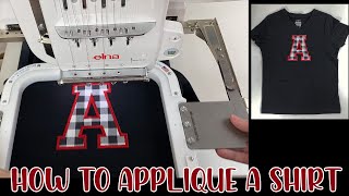 Machine Applique Technique [upl. by Notslah948]