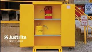 Ultimate Outdoor Safety Justrite Outdoor Safety Cabinet [upl. by Adis]