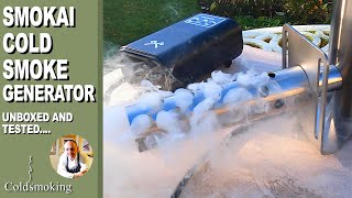 The Smokai Cold Smoke Generator Unboxing and Testing [upl. by Ainirtac638]