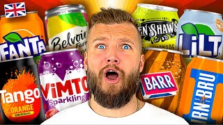 Americans Try BRITISH Drinks For The FIRST TIME [upl. by Harald580]