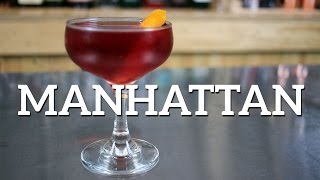 Manhattan Cocktail Recipe [upl. by Nrubyar]