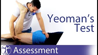 Yeomans Test  Sacroiliitis [upl. by Aivin]