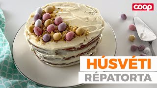 Húsvéti répatorta  Coop recept 🥕 🐰 🤩 [upl. by Aitas]