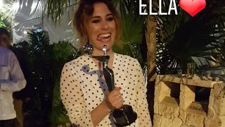 Blanca Suárez premio Platino a mejor actriz de teleserie [upl. by Arretak]