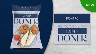 New JJ PreCooked and Cut Premium Lamb Doner  Enjoy Convenience and Quality [upl. by Blasien]