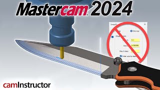 Old Toolpath New Features  Swept2D Improvements for Mastercam 2024 [upl. by Raybourne]