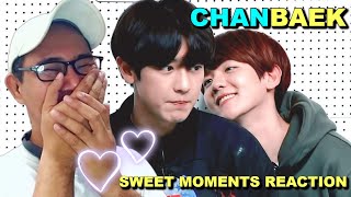 ChanBaek Sweet Moments REACTION [upl. by Anilehs]