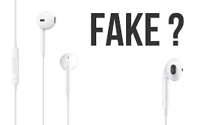 Comment reconnaître de vrai écouteur Apple EarPods [upl. by Aiyt]