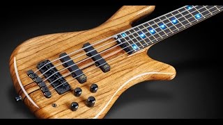 Warwick Custom Shop Masterbuilt  Streamer Stage I Black Korina 163084 [upl. by Hanej314]