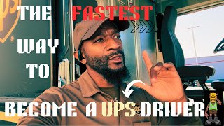 Fastest Way To Become a UPS Driver [upl. by Ranilopa32]