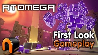 ATOMEGA  First Look Gameplay Multiplayer Shooter [upl. by Fabriane15]