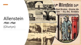 Ostpreussen Allenstein pol Olsztyn 19001945  Archive pictures of the city 🏰 [upl. by Grantland]