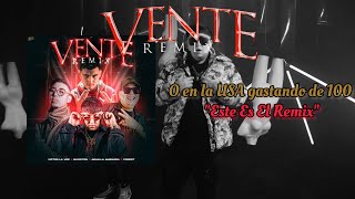 Vente Remix quotLyricsquot  Victor La Voz X Bayriton X Adan La Amenaza X Forest [upl. by Anaibib302]