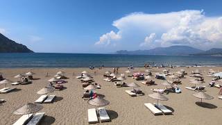 Caretta Beach  iztuzu  Dalyan  27K60fps [upl. by Norine279]