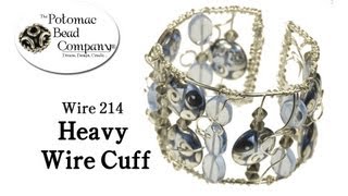 Make a Heavy Wire Cuff DIY Bracelet [upl. by Dee Dee]