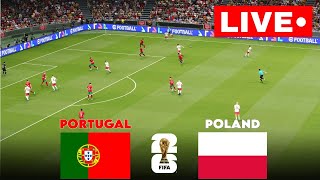 🔴NA ŻYWO Portugalia vs Polska  Liga Narodów UEFA  Mecz dzisiaj na żywo [upl. by Hackney]