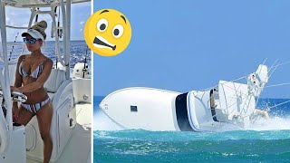 Epic Boat Fails Compilation [upl. by Aenat]