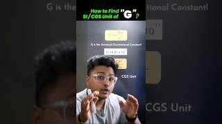 How to Find the SI  CGS Unit of quotGquot 🔥Class 9 Physics Study Tips and Tricks class9 class9science [upl. by Terrence690]