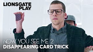 Disappearing Card Trick  Now You See Me 2  Mark Ruffalo  Daniel Radcliffe  lionsgateplay [upl. by Atul148]