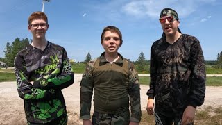 Paintballing in 90 degrees and humid Commando Paintball Suamico Wisconsin [upl. by Cadmar]