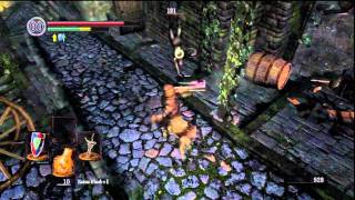 Dark Souls 28 Undead Lower Burg Griggs of Vinheim [upl. by Buzzell]