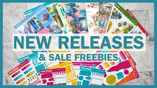 NEW RELEASES amp PLAN SALE FREEBIES  40 OFF SALE  Only Plans Sticker Shop [upl. by Natalia]