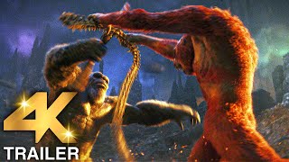 GODZILLA X KONG THE NEW EMPIRE Extended Trailer 4K ULTRA HD 2024 [upl. by Grizelda600]