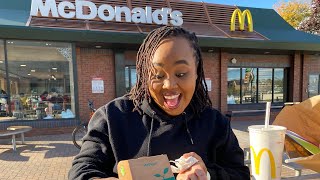 New McDonalds Vegan Burger McPlant Review [upl. by Nile]