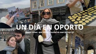 UN DÍA EN OPORTO dónde comer qué visitar y outlet de marcas top Carlota Grande♡ [upl. by Natala]