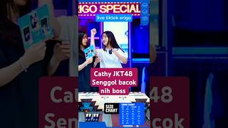 Cathy JKT48 senggol Michie JKT48 Auto Open War jkt48 jkt48terbaru michiejkt48 fypshorts [upl. by Doowrehs]