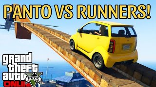 PANTO VS RUNNERS LTS CON FINALE ASSURDO  GTA 5 ONLINE [upl. by Hgieleak755]