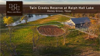 Texas Ranch For Sale  Twin Creeks Reserve at Ralph Hall Lake [upl. by Laeria]