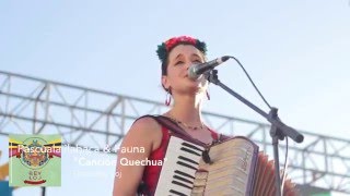 Pascuala Ilabaca y Fauna  Canción Quechua Live [upl. by Htebasyle]