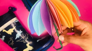 Regenschirm basteln ☂️ umbrella diy [upl. by Eicnarf]