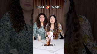 Rs 30 vs Rs 300 Cold Coffee Challenge Cheap vs Expensive Coffee foodchallenge thakursisters [upl. by Ziza]