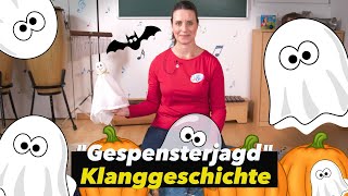 quotGespensterjagdquot • KLANGGESCHICHTE  Halloween  Geister  Kita  Musik für Kinder  Floh im Ohr TV [upl. by Odeen]