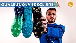 Le SUOLE delle scarpe da calcio [upl. by Ylrebme]