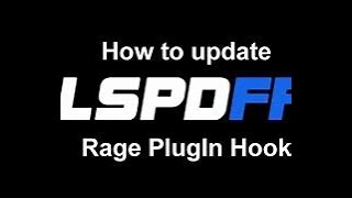 How to UPDATE ragenativeui for LSPDFR GTA [upl. by Remat647]