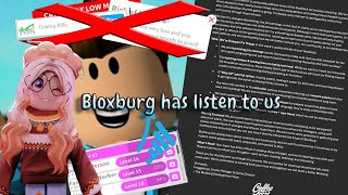 Bloxburg has Listen to us bloxburgupdate bloxburg roblox welcometobloxburg [upl. by Niryt786]