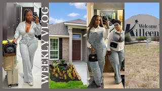 VLOG  ONE WEEK LEFT IN CHICAGO  COME HOUSE HUNTING WITH ME  ROAD TRIP TO KILLEEN TEXAS amp MORE [upl. by Ydurt]