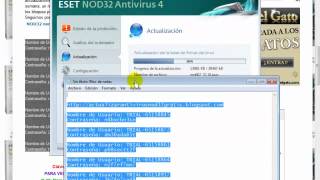 Nombre de usuario y Contraseña para Nod32 Actualizaciones diarias 26042012 [upl. by Amye]