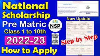 Post Matric Scholarship 202223  PMS New Update postmatricscholarship pmsscholarship [upl. by Nylloc]