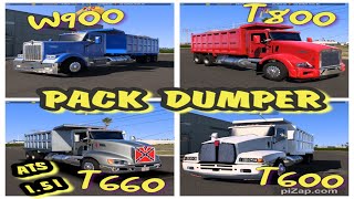 ATS 151 PACK DUMPER  CARGAS DESCARGA [upl. by Matelda]